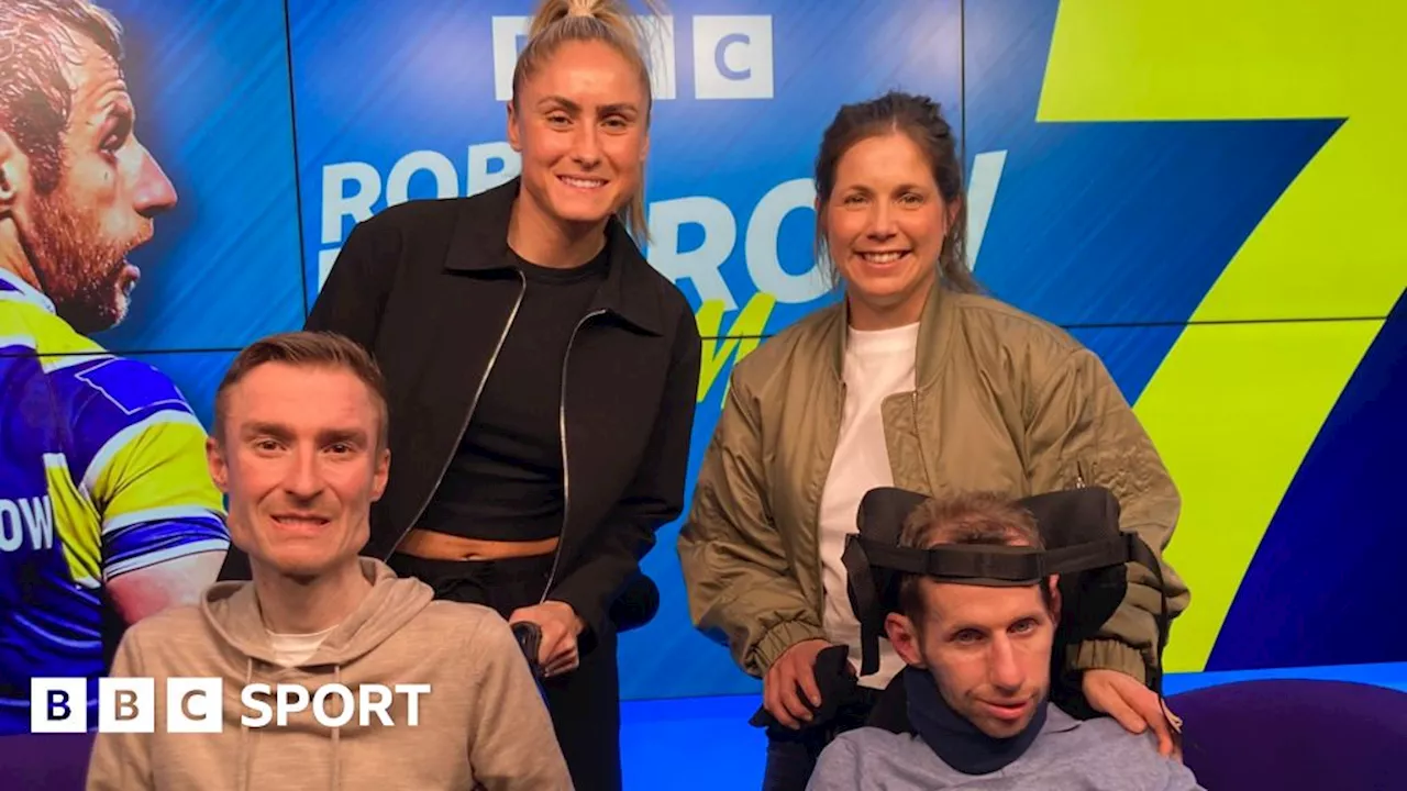 Stephen Darby and Steph Houghton talk MND on Rob Burrow podcast