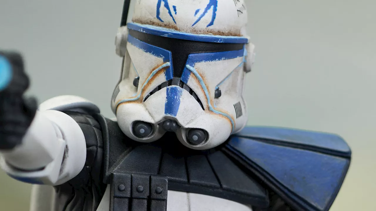 Star Wars: The Clone Wars Captain Rex Gallery Statue Unveiled 