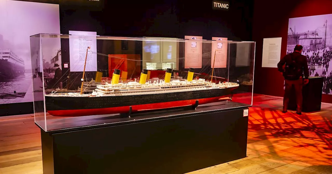 Auf Zeitreise in einer Ausstellung über die Titanic