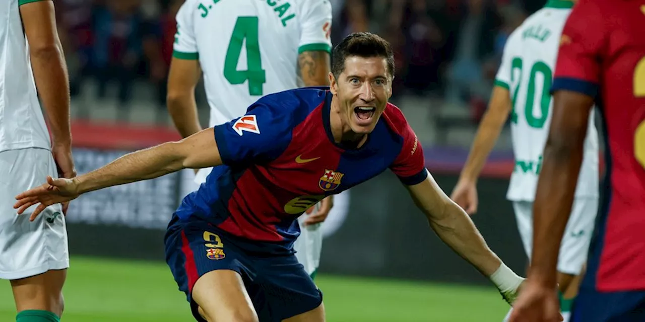 Rapor Pemain Barcelona Saat Menang 1-0 Lawan Getafe: Lagi-lagi Lewandowski!