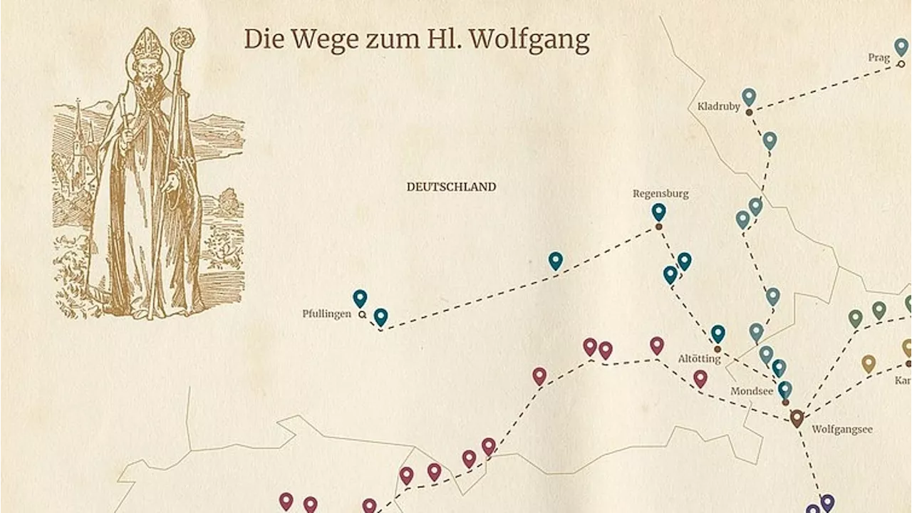 Spuren des Heiligen Wolfgang: Neuer Pilgerweg nach Regensburg