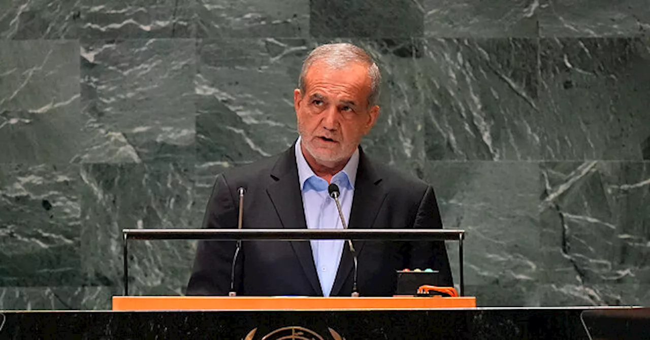 Iran's Top Official Defends Hamas at UNGA