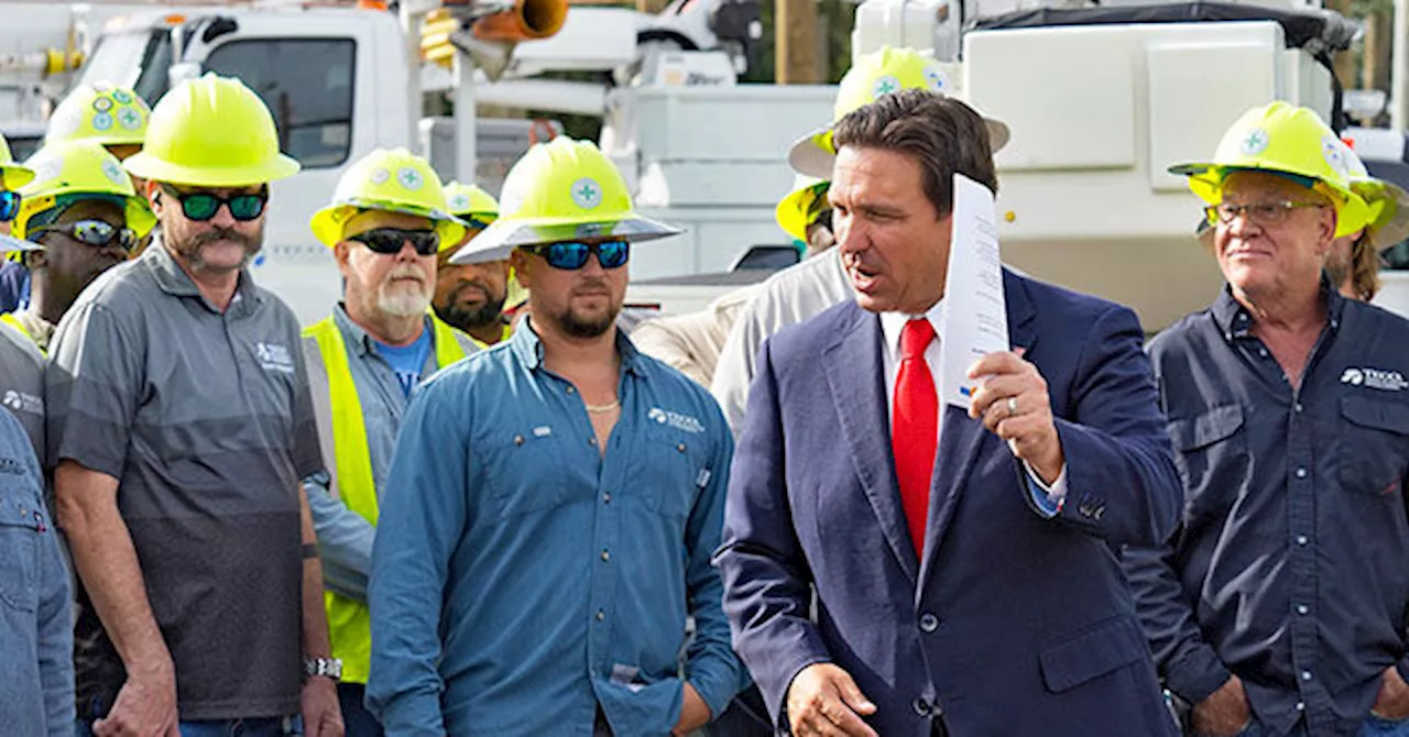 Ron DeSantis: ‘Thousands’ of Linemen Coming to Florida Ahead of Hurricane Helene