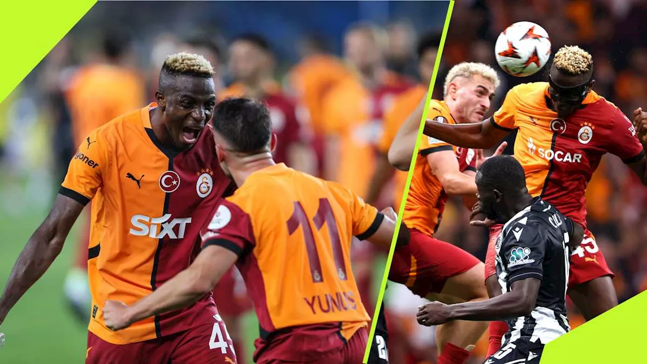 Victor Osimhen Sets New Record With Assist in Galatasaray’s Europa League Win