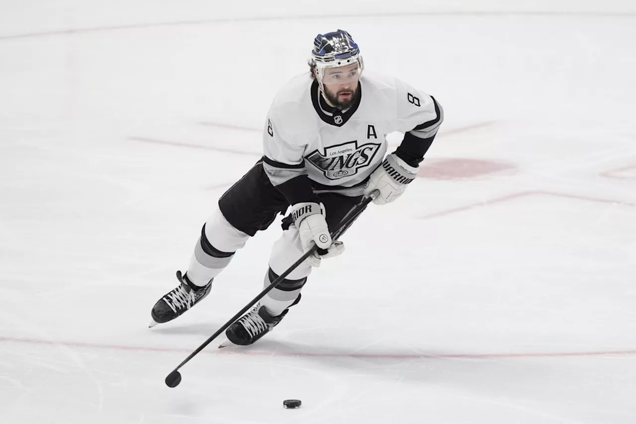 Kings defenseman Drew Doughty undergoing testing for lower-body injury