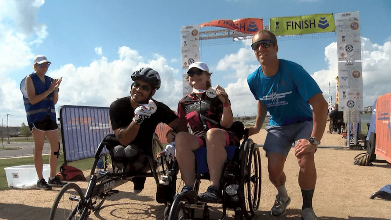 Breaking barriers: Pflugerville shines at groundbreaking adaptive triathlon