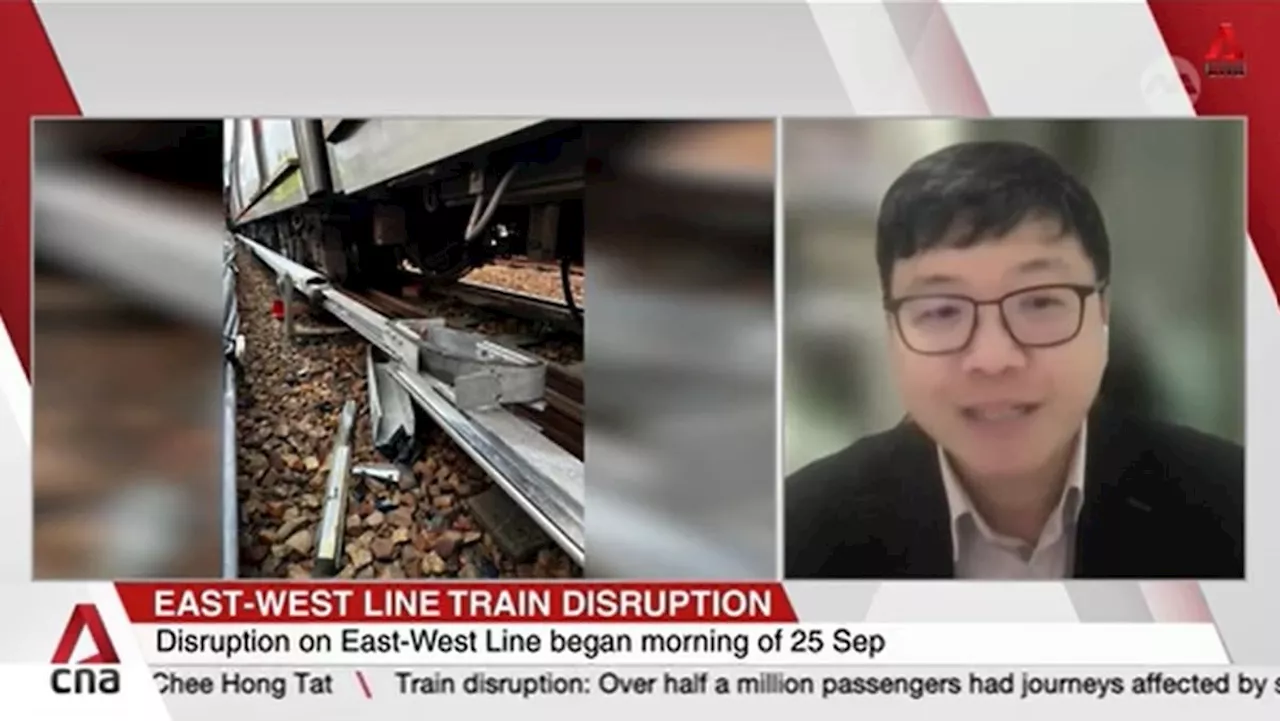 East-West Line disruption: Assoc Prof Raymond Ong on the complexities of repairing track damage