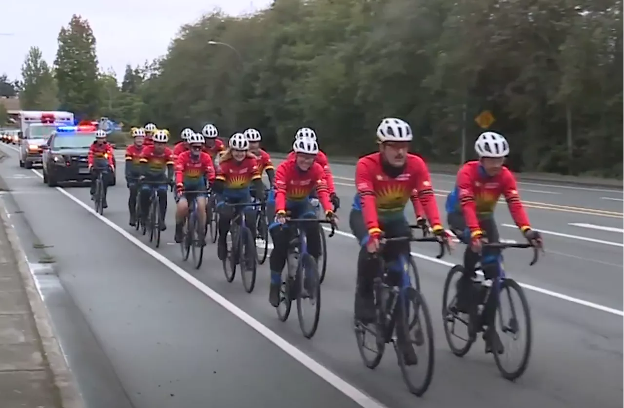 ‘It’s been amazing’: Tour de Rock arrives in the Comox Valley