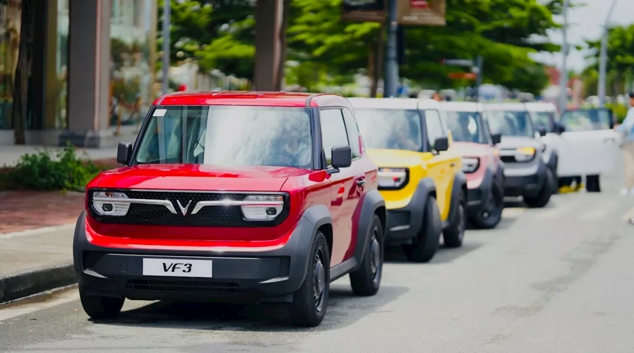 VinFast Launches VF 3 Electric Car In Philippines, First International Market Outside Vietnam