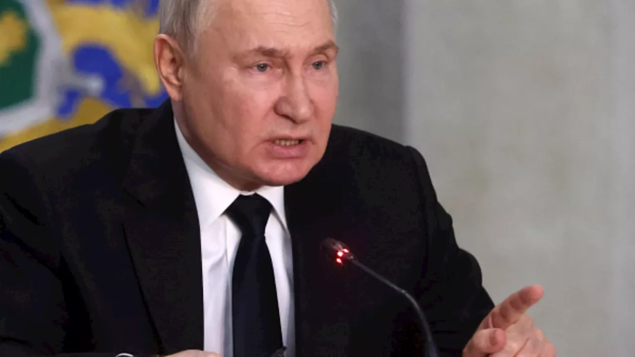 Putin reveals new rules on nuclear weapons in Russia's latest warning to the West