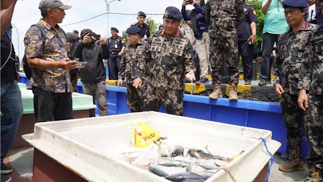 KKP Amankan 5 Kapal Maling Ikan di Samudera Pasifik dan Selat Malaka