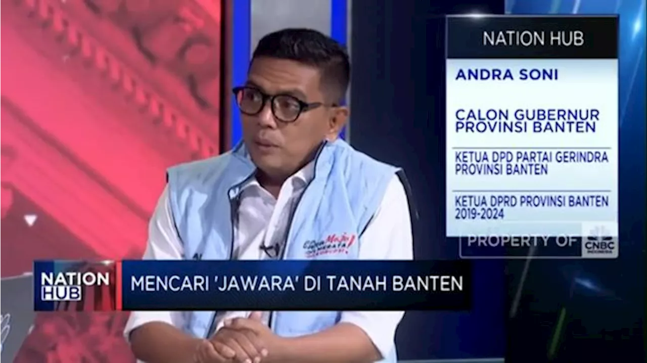 Video: Janji-janji Cagub Banten, Atasi Masalah Kemacetan Hingga Banjir