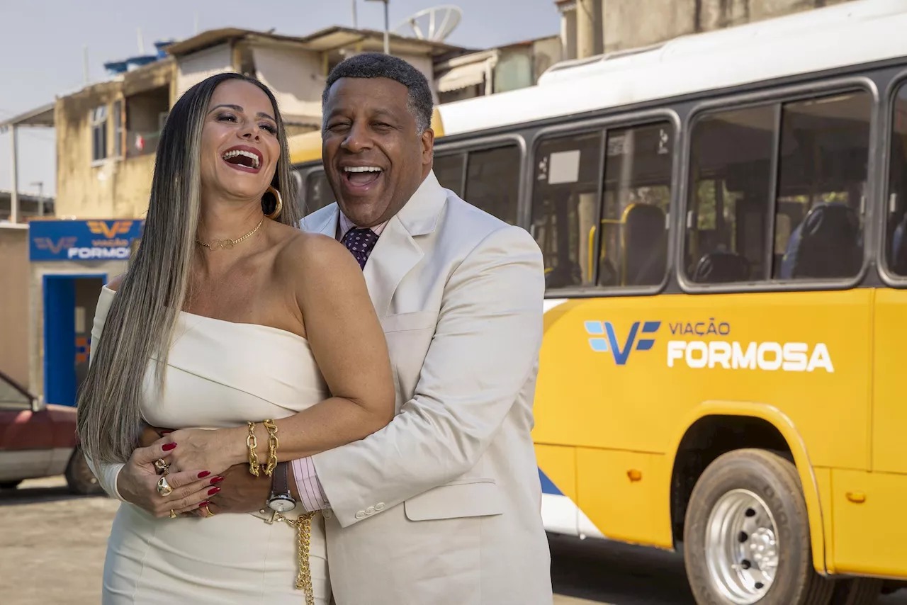 Viviane Araújo celebra nova parceria com Ailton Graça em “Volta Por Cima”