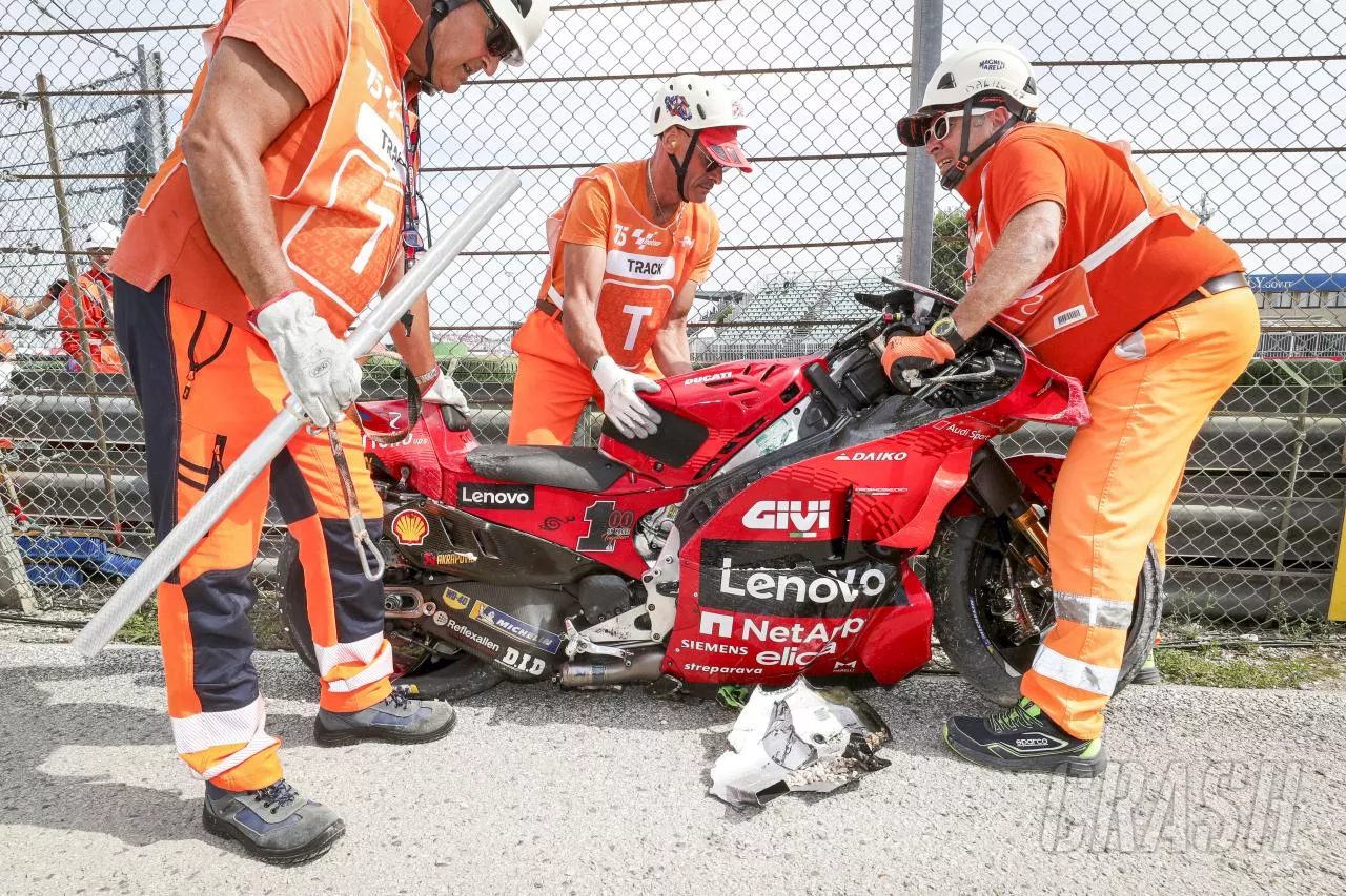 Pecco Bagnaia forced to front up after seventh DNF of 2024