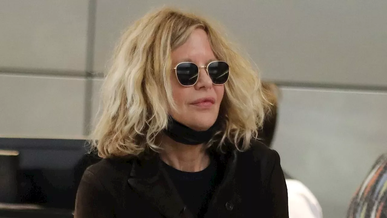 Meg Ryan masks up to catch flight out of LAX - amid report ex Dennis Quaid's comments about her and...