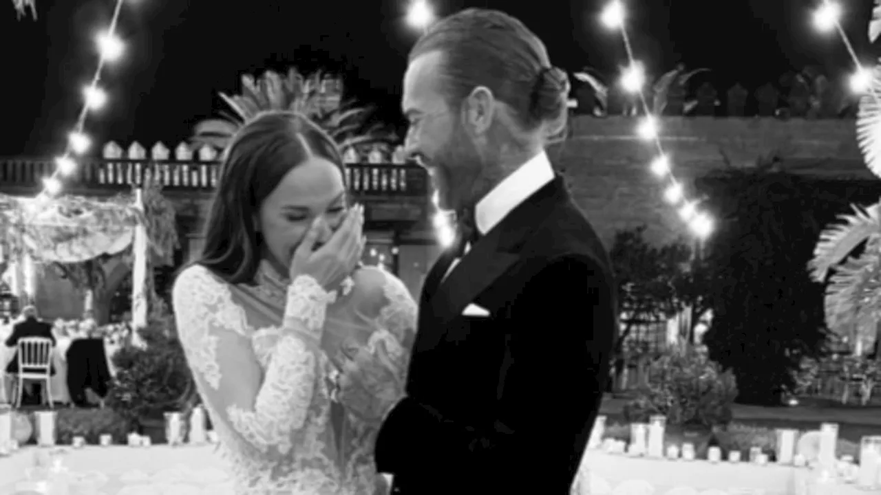 Pete Wicks shares the first look at Vicky Pattison's bridal dress