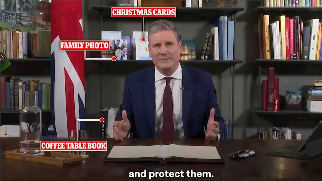 Family photo, Christmas cards and coffee table books: How 'Mr Rules' Keir Starmer 'hoodwinked' Brits...