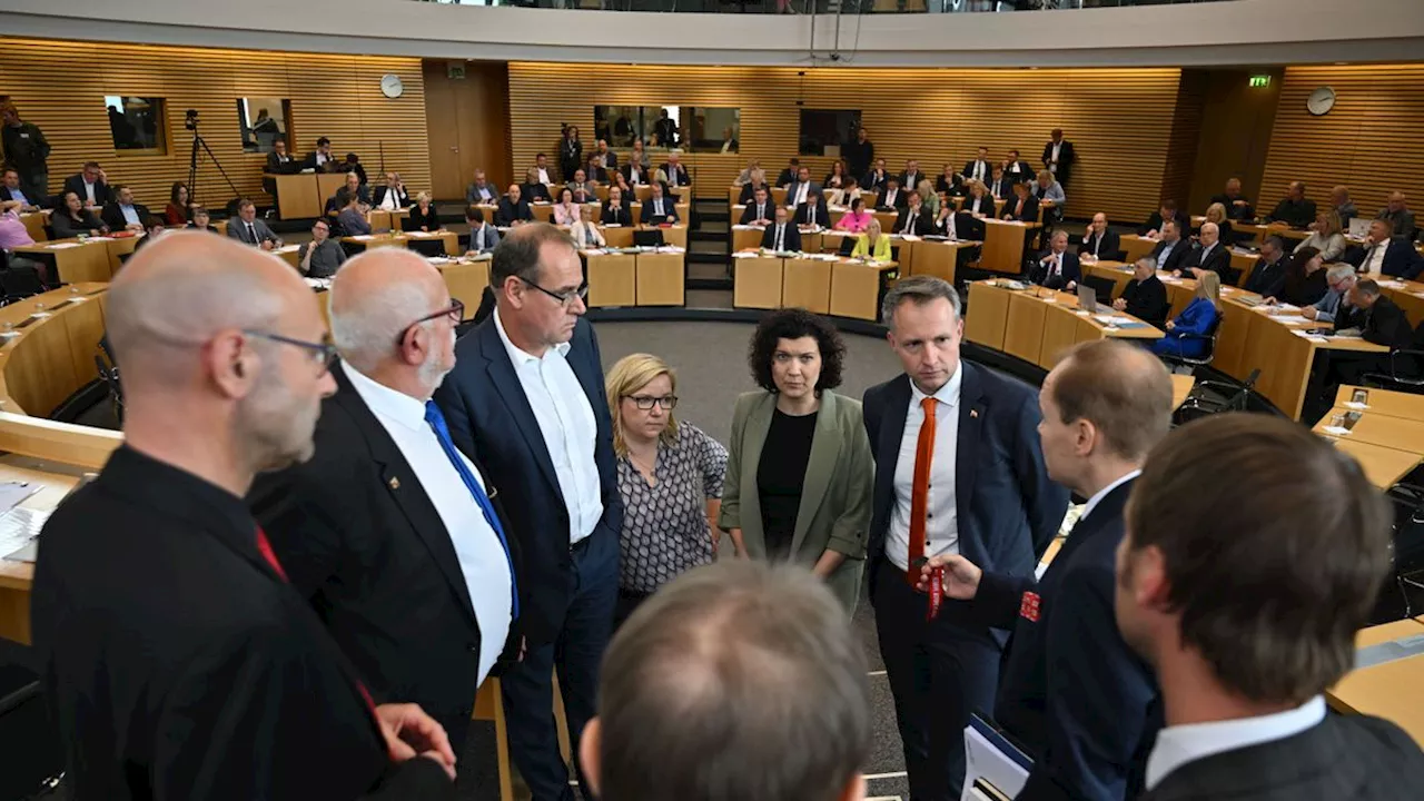 Streit mit der AfD: Unterbrechung im Landtag – CDU ruft Thüringer Verfassungsgericht an