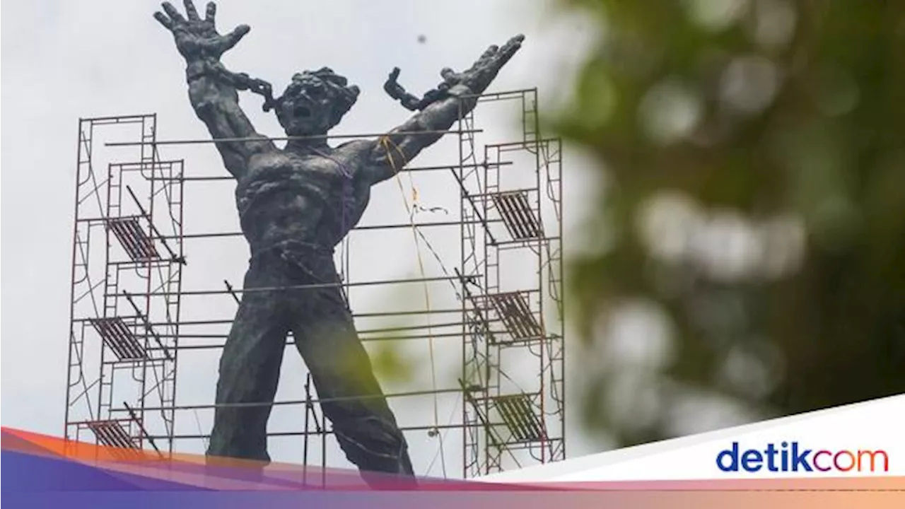 Potret Pelestarian Monumen Pembebasan Irian Barat di Lapangan Banteng