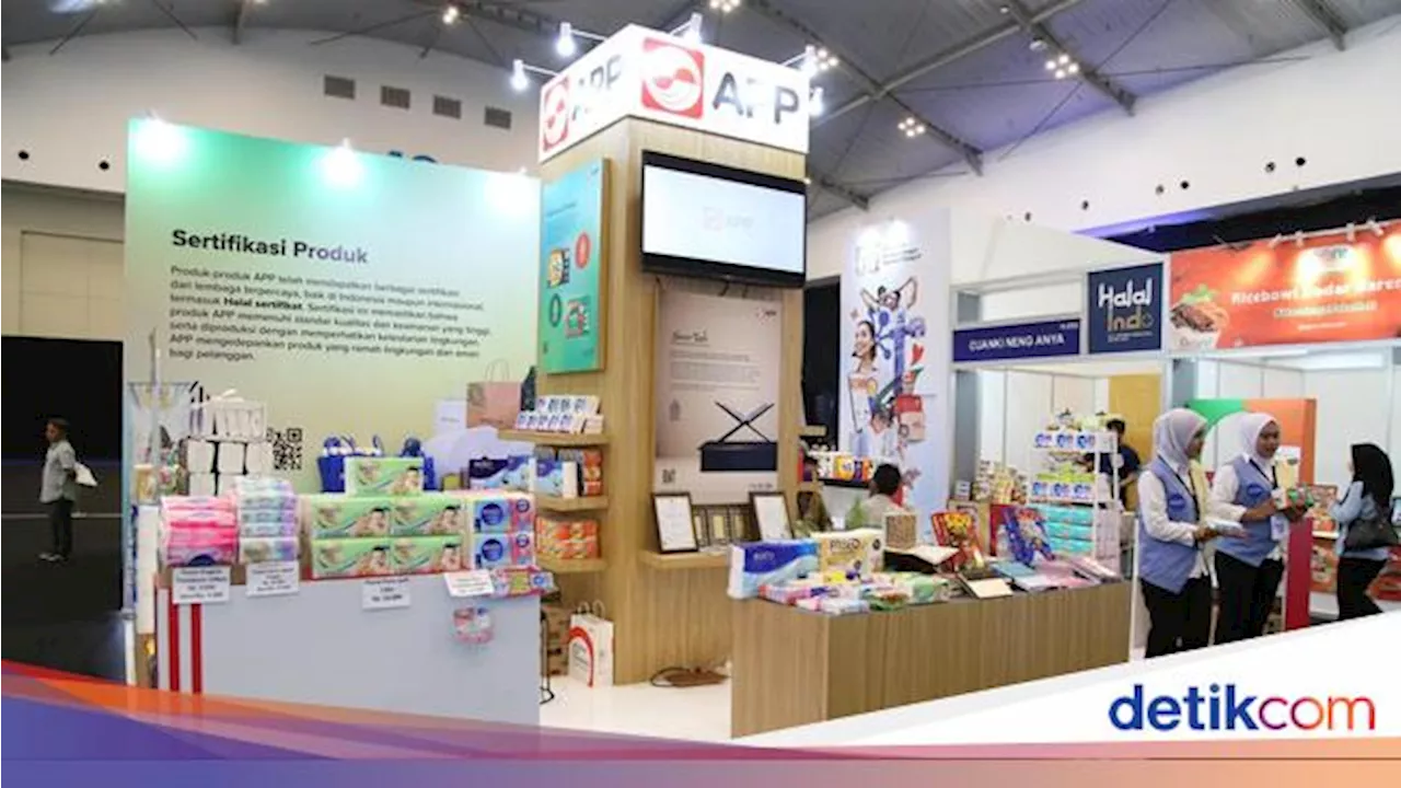 APP Group Mejeng di Halal Indonesia International Industry Expo 2024
