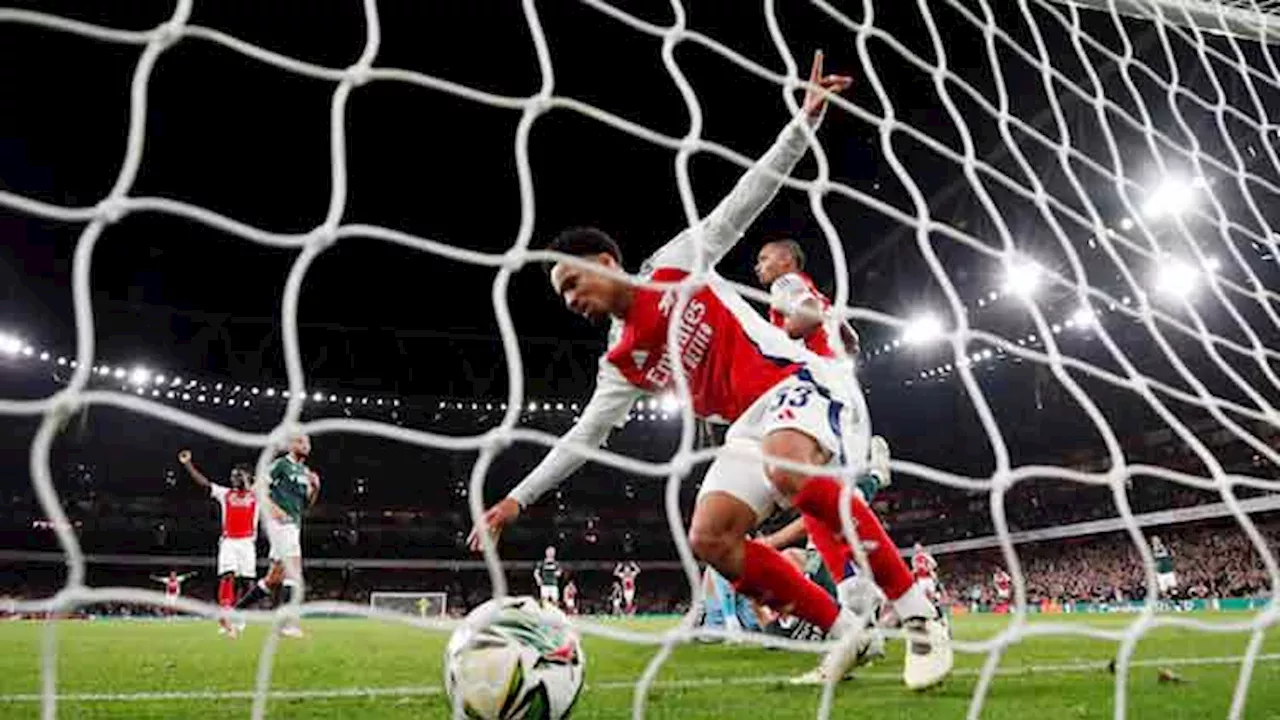 Arsenal teen Nwaneri hungry for more after two goals in first start