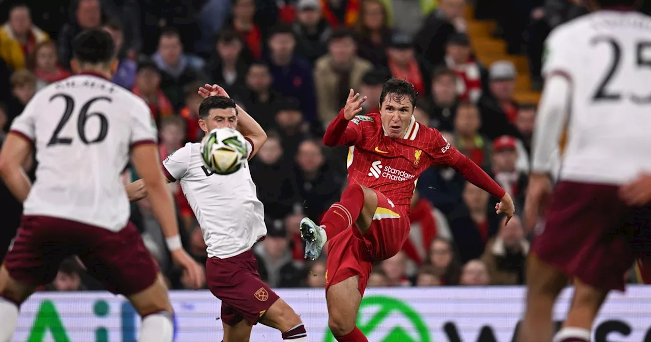 Arne Slot shares honest Federico Chiesa verdict after full Liverpool debut