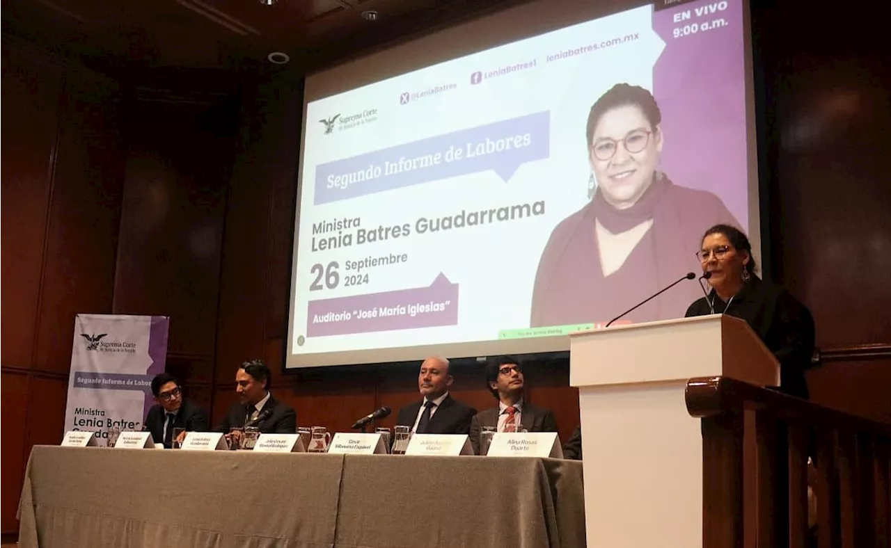 Ministra Lenia Batres: El Poder Judicial dejará de ejercer la supremacía judicial