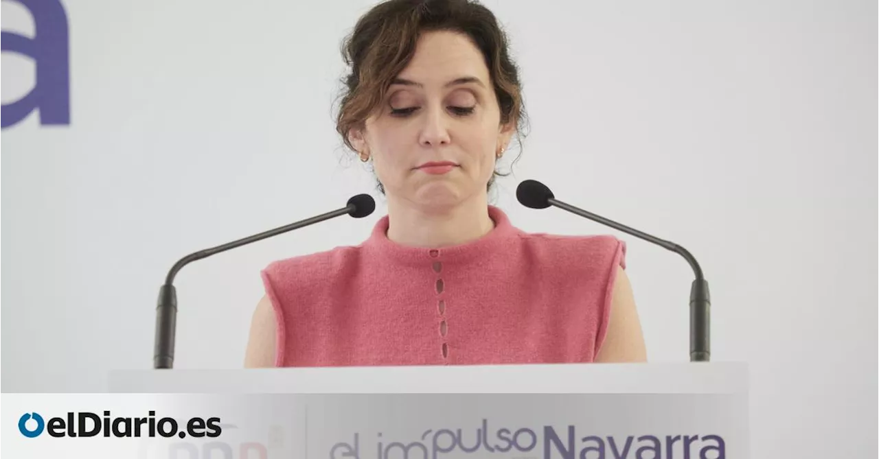 Ayuso defiende ahora el régimen foral de Navarra: 'Es herencia de vuestra historia como reino'