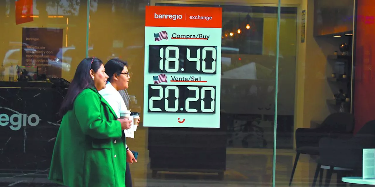 Peso se depreció 30 centavos antes del anuncio de Banxico