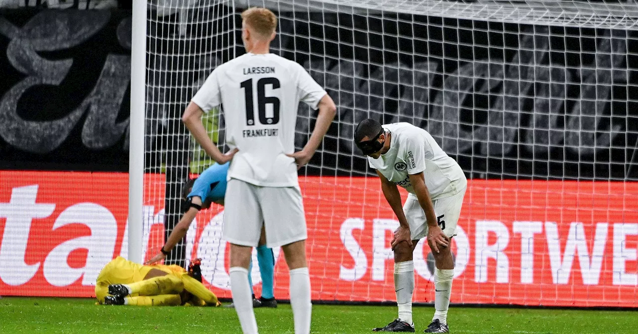 UEFA Europa League: Eintracht Frankfurt spielt gegen Viktoria Pilsen Unentschieden - Gegentor in der Nachspielzeit