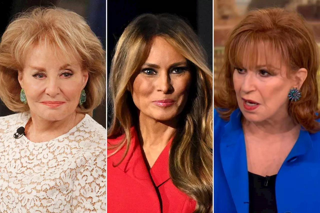 The View's Joy Behar slams Fox's Melania Trump interview, says Barbara Walters would've asked about 'sex with a porn star'