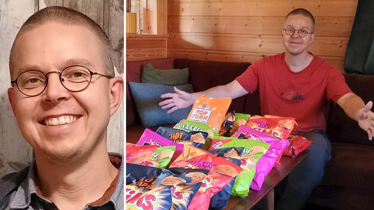 Nils, 38, tog chips från soptunnan – fick böta 3000 kronor