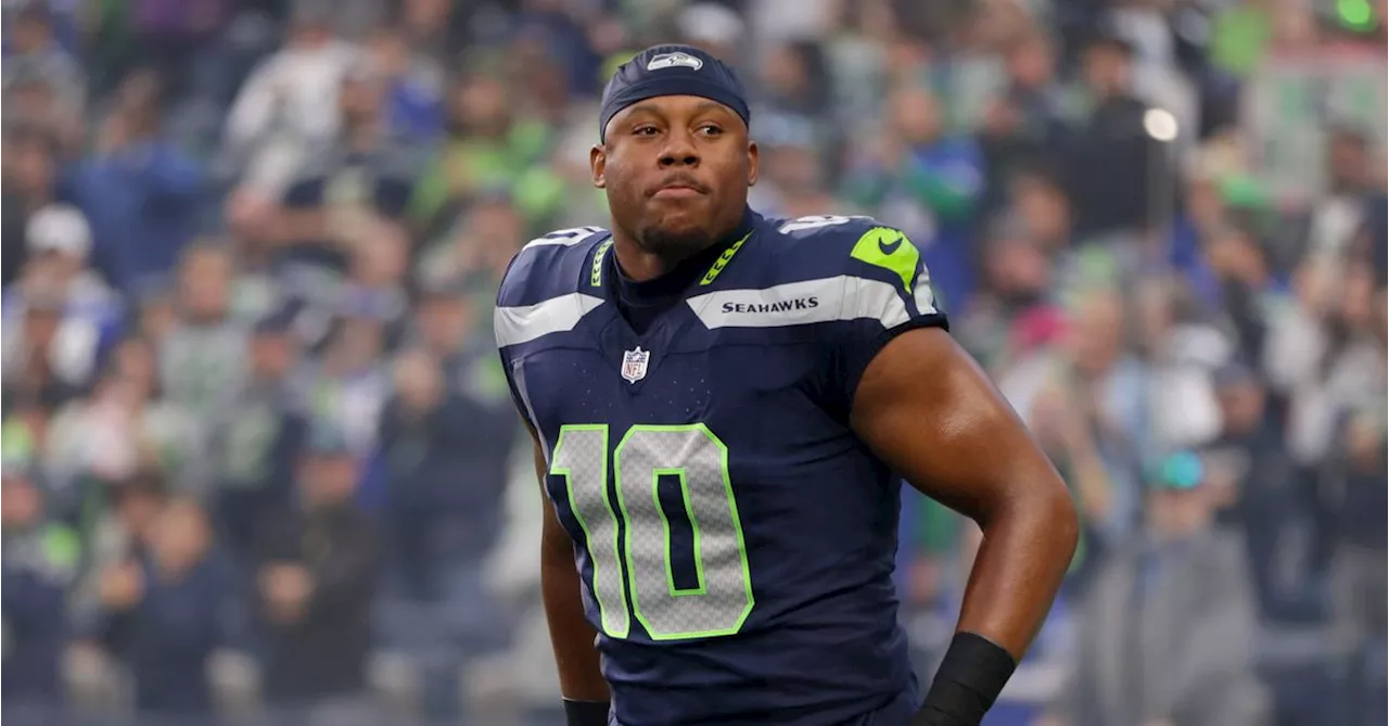 Seahawks OLB Uchenna Nwosu practices for first time since MCL sprain