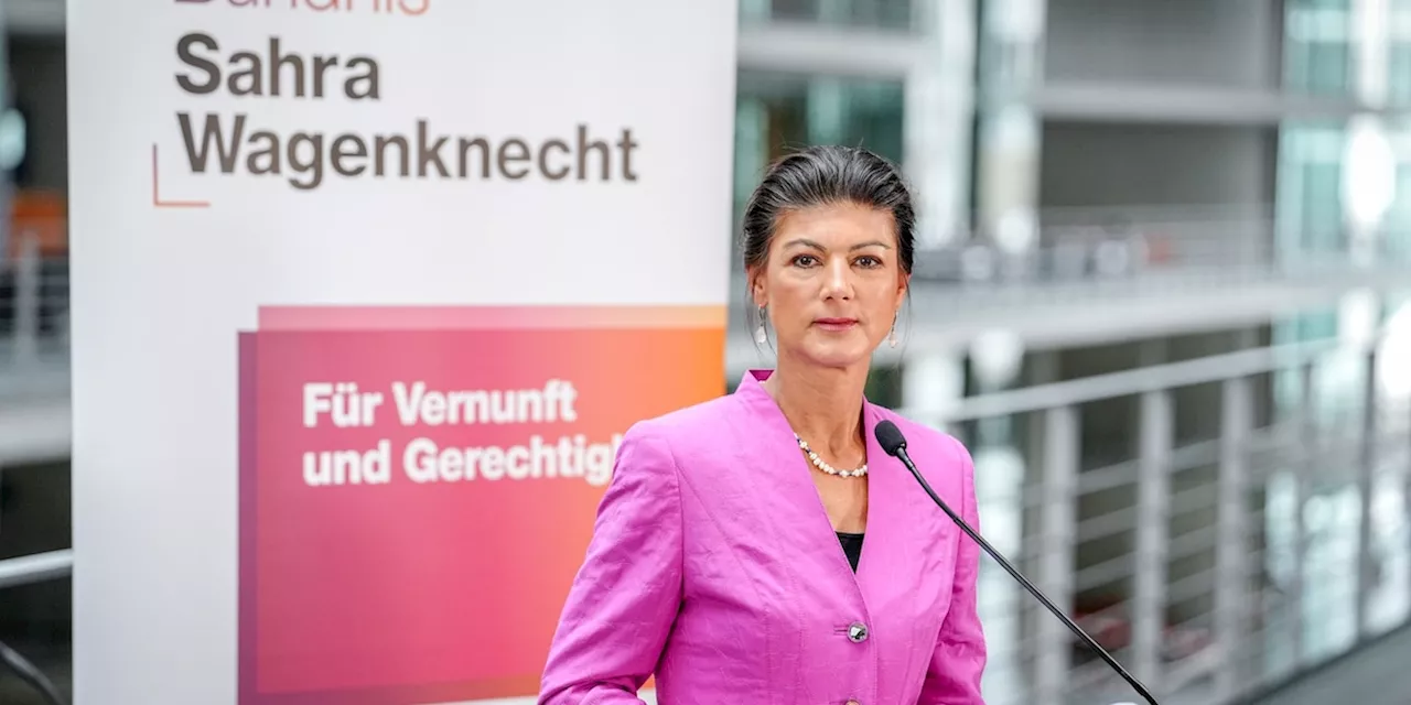 Wagenknecht über BSW-Regierungsbeteilung: 'SPD vielfach nerviger als mit CDU“