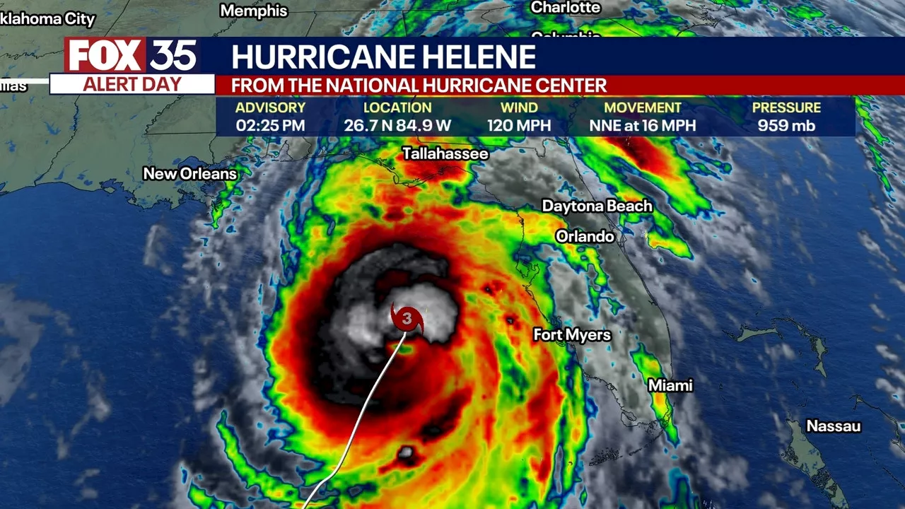 Fl: Live updates: Hurricane Helene now Cat. 3 storm, to become stronger