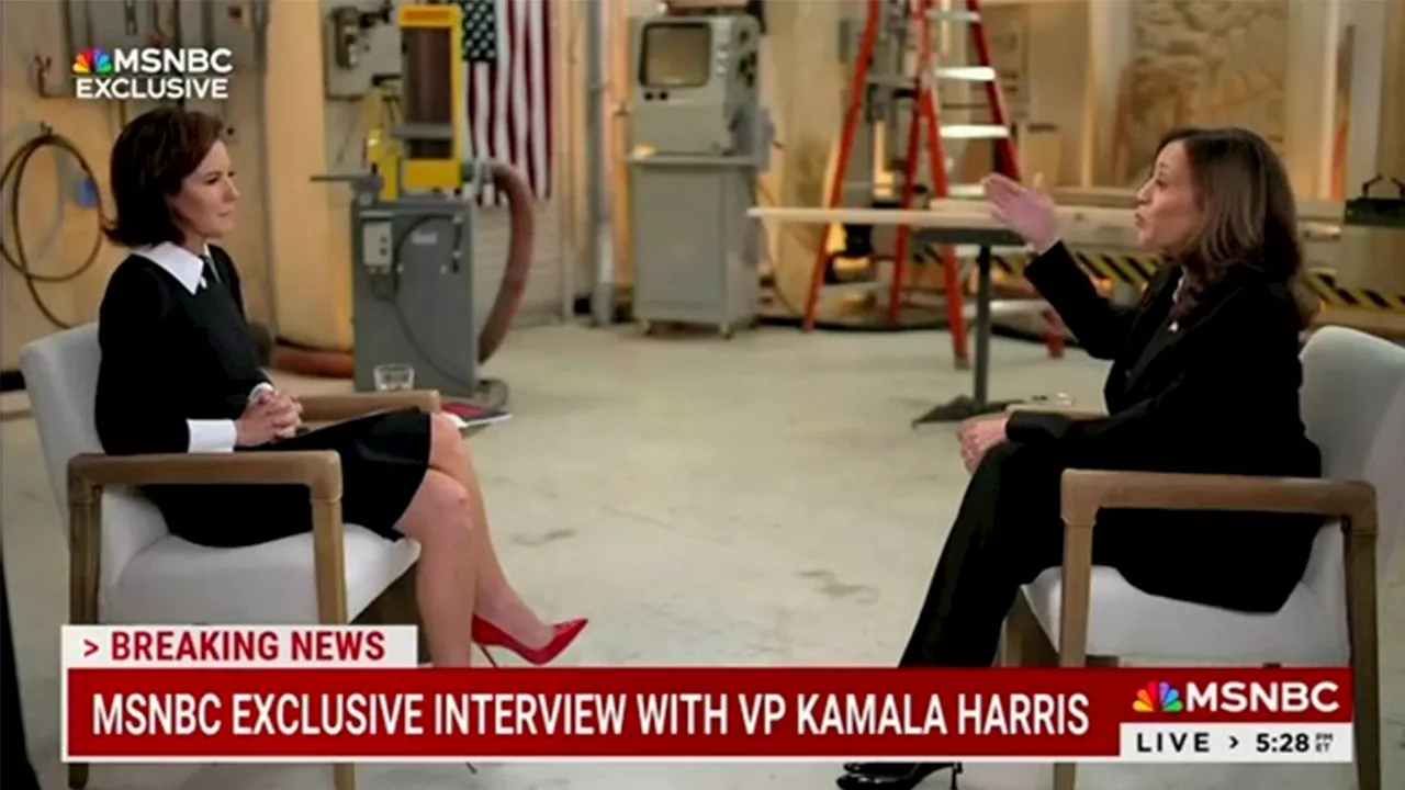 MSNBC Host Stephanie Ruhle Calls Out Kamala Harris For Dodging Question On Raising Taxes