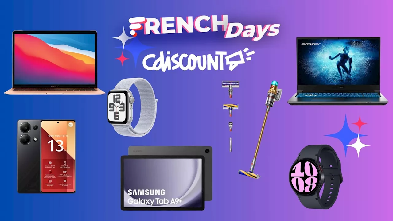 Cdiscount cumule les codes promo pour vous faire de belles économies lors des French Days