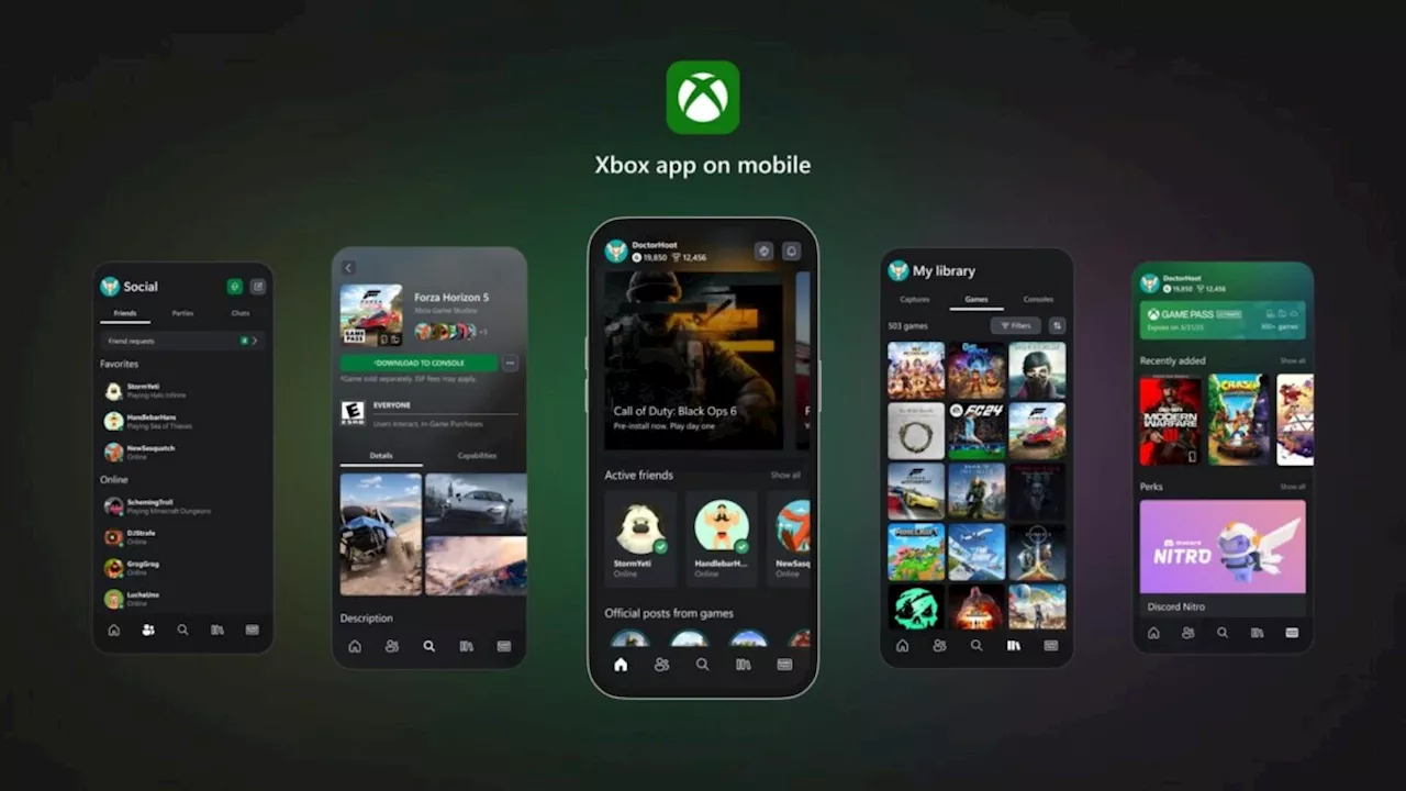 L’application mobile Xbox va intégrer le Game Pass, mais perd une fonctionnalité essentielle