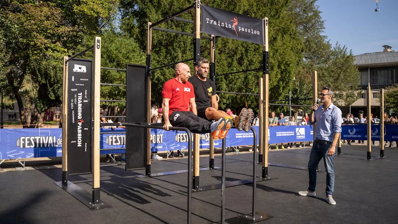 Festival dello Sport, Jury Chechi: 'Venite a Trento, vi insegno il Calisthenics'