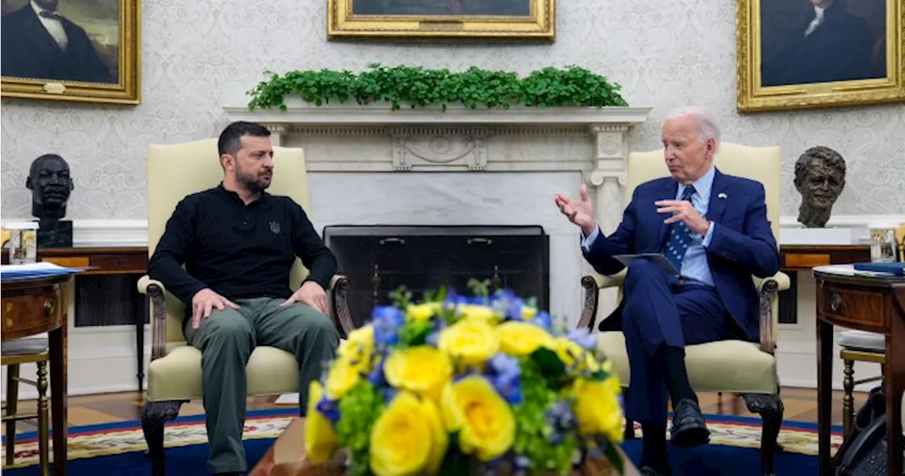 Biden pledges US$8B in Ukraine military aid as Zelenskyy visits Washington