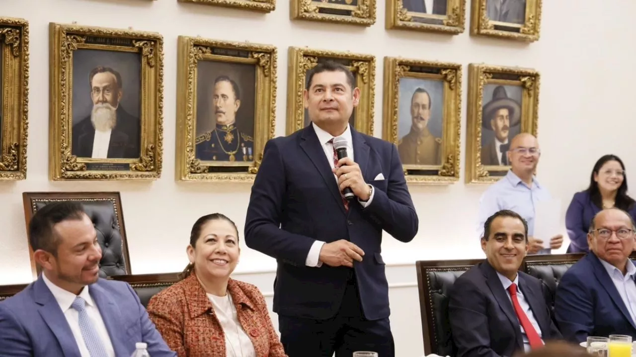 Alejandro Armenta y diputados de Puebla avanzan hacia una agenda común por el bienestar social