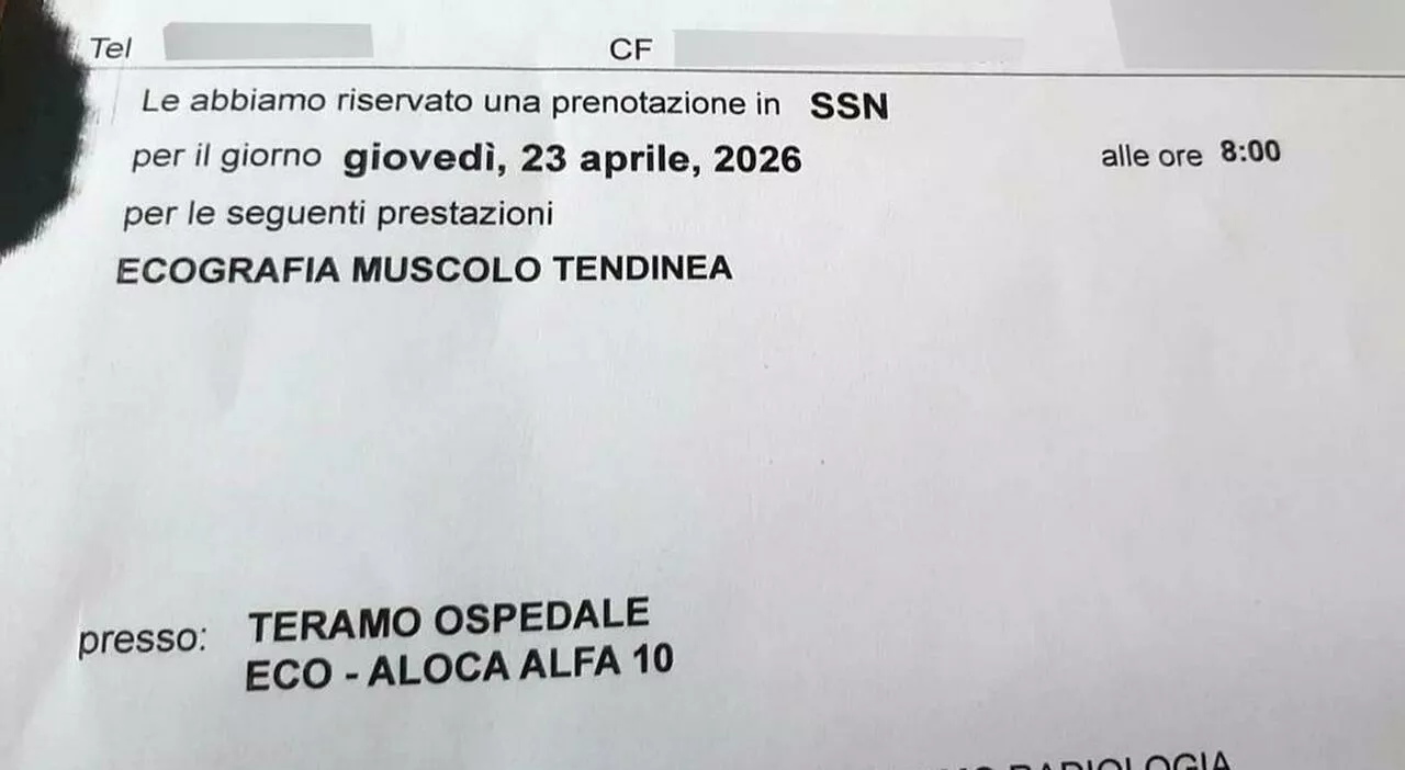 Al Cup ecografia prenotata nel 2026: dopo la segnalazione dietrofront della Asl