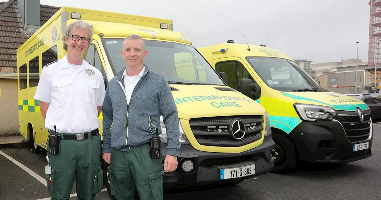 Hero paramedics hail 'sheer luck' after dramatic rescue of man from burning flat