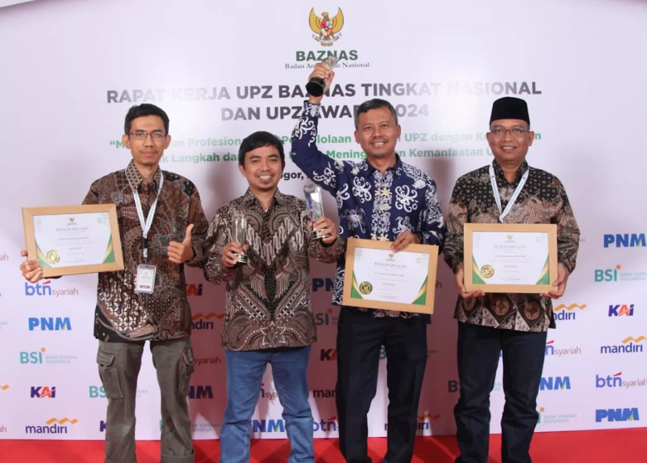 Salurkan Zakat Tepat Sasaran, UPZ Pupuk Kaltim Raih 3 Penghargaan Baznas Award 2024