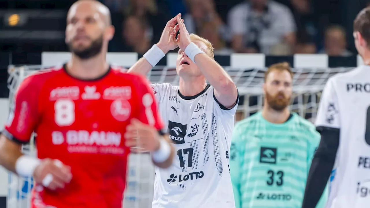 Desolate erste Hälfte: THW Kiel verliert gegen MT Melsungen