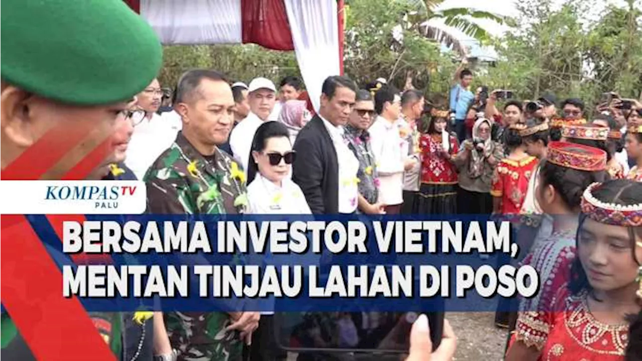 Bersama Investor Vietnam, Menteri Pertanian Tinjau Lahan di Poso