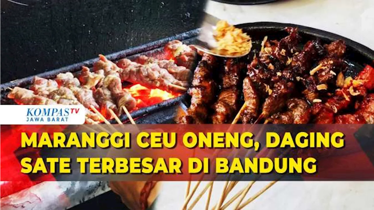 Sate Gendut Maranggi, 10 Tusuk Setara 1 Porsi Steak