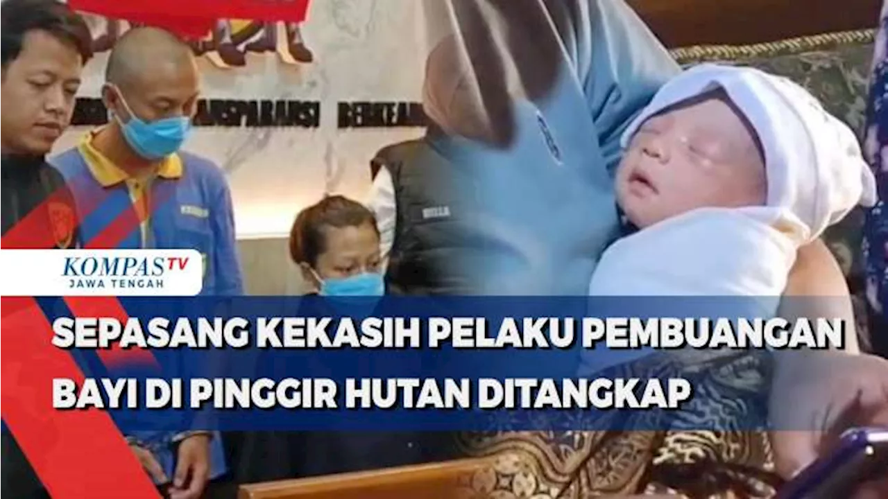 Sepasang Kekasih Pelaku Pembuangan Bayi di Pinggir Hutan Ditangkap