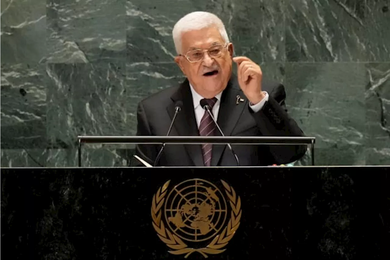 Leader of Palestinian Authority denounces Israeli Gaza offensive at UN, insists: 'We will not leave'