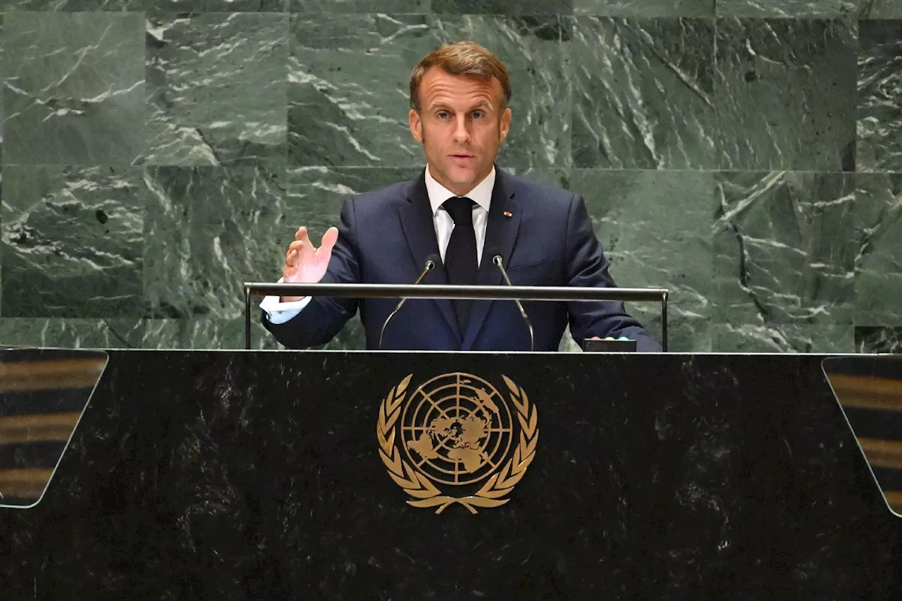 La guerre d'Israël à Gaza «n'a que trop duré», lance Macron à la tribune de l'ONU